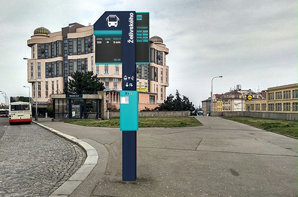 布拉格公共交通标识导视系统设计4