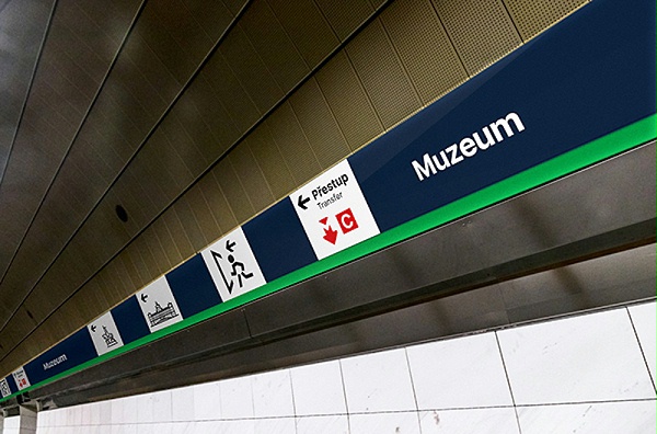 布拉格公共交通标识导视系统设计6