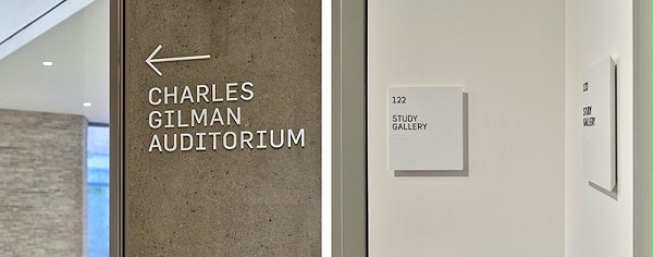 胡德艺术博物馆标识导视系统设计4