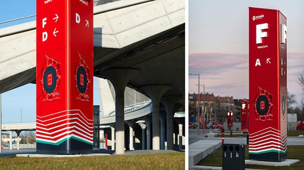 普斯卡竞技场标识导视系统设计1