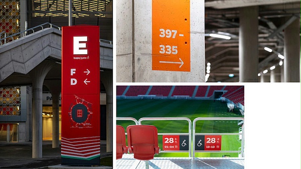 普斯卡竞技场标识导视系统设计3