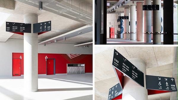 普斯卡竞技场标识导视系统设计5