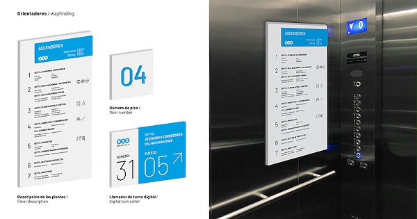 埃斯科多银行标识导视系统设计5