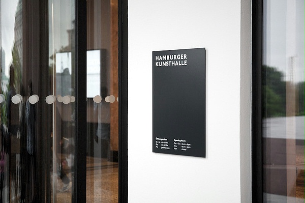 汉堡美术馆标识导视系统设计4