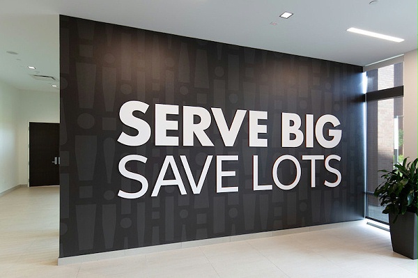 BIG LOTS公司总部标识导视系统设计2