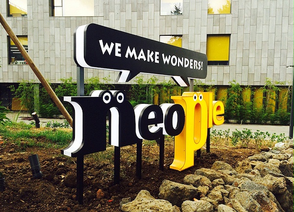 Neople公司标识导视系统设计1