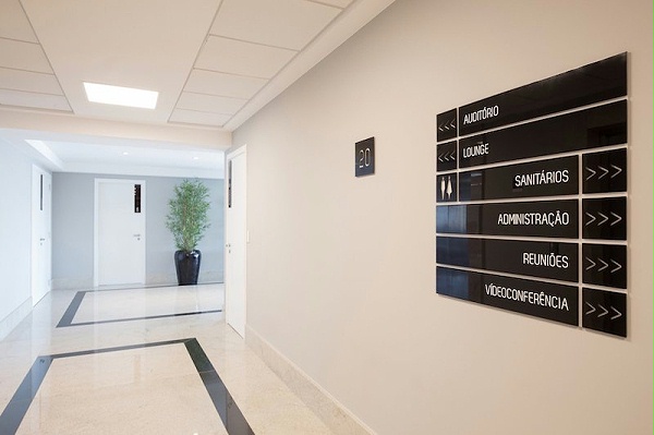 W TOWER商务中心标识导视系统设计4