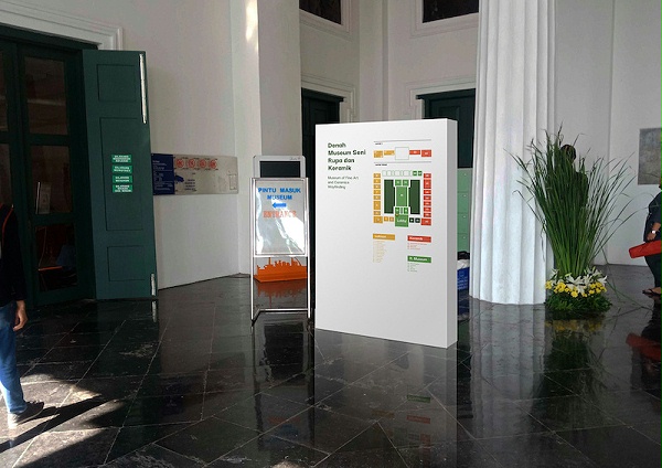 雅加达美术与陶瓷博物馆导视系统设计6