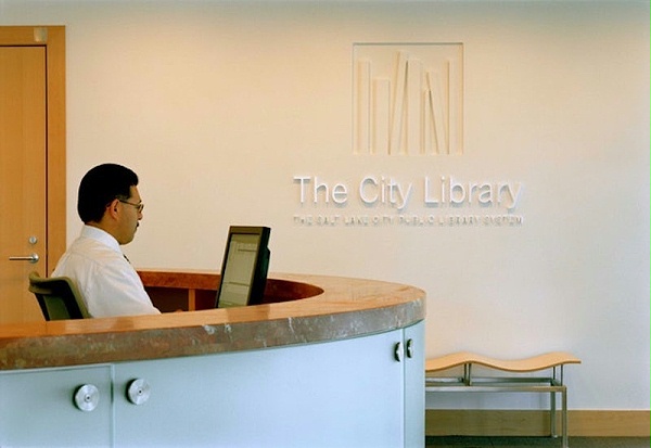 盐湖城公共图书馆标识导视系统设计2