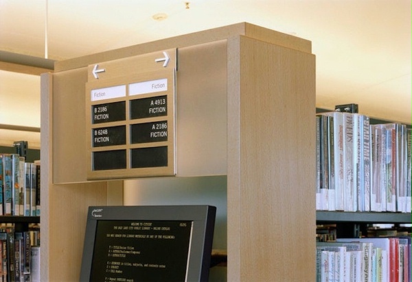 盐湖城公共图书馆标识导视系统设计3