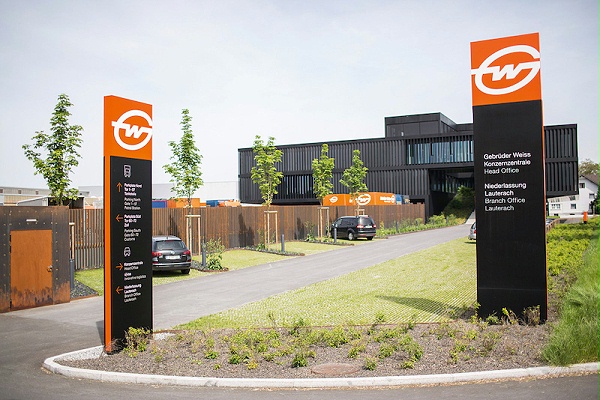 奥地利总部导视系统设计