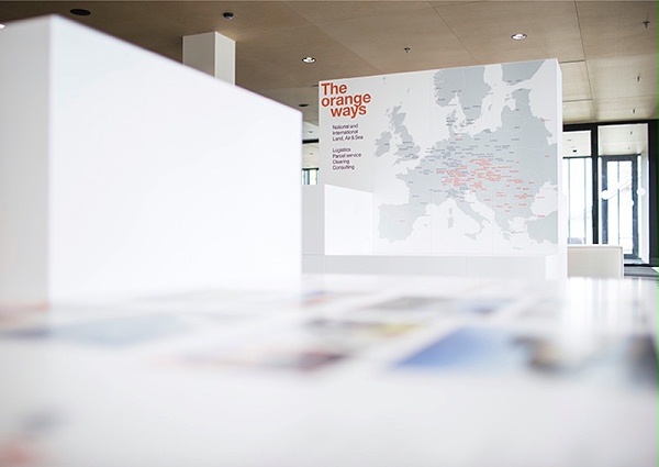 奥地利总部导视系统设计