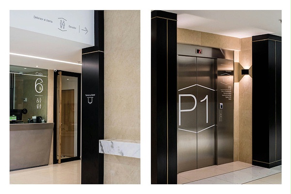 马纳比商业银行标识导视系统设计2