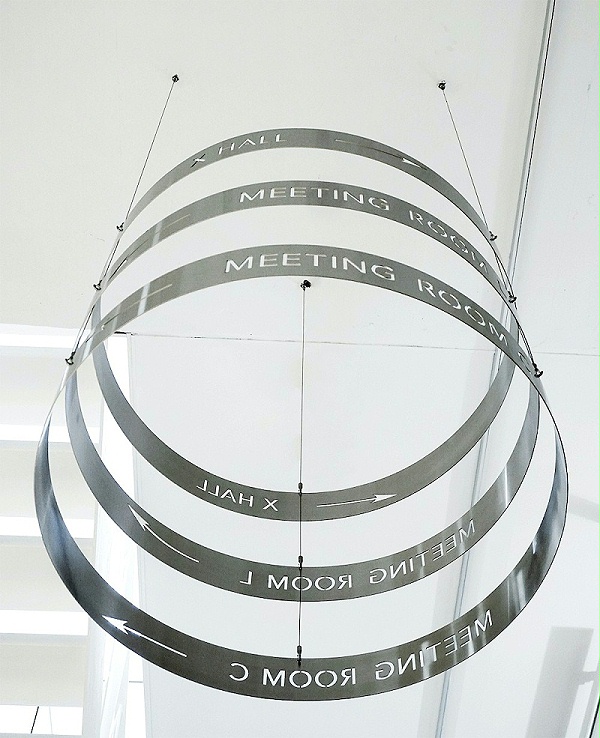 东京UNITEX总部大楼标识导视系统设计5