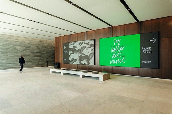 奥斯陆国家博物馆标识导视设计2