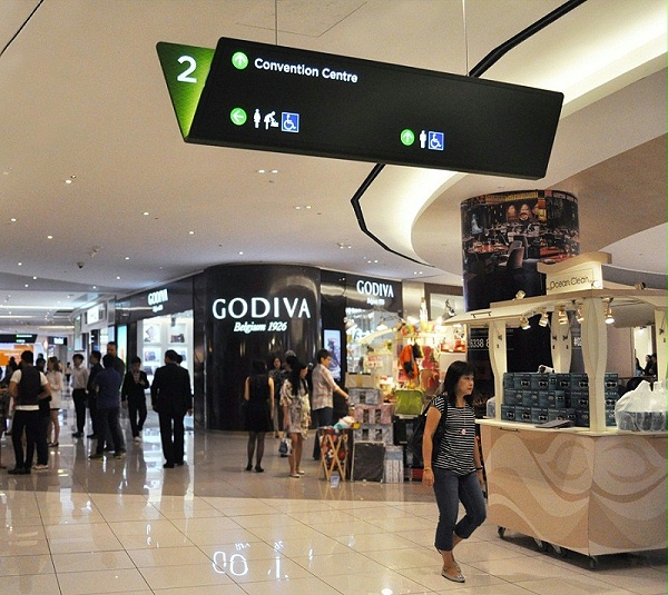 新达城商场和会议中心标识导视系统设计4