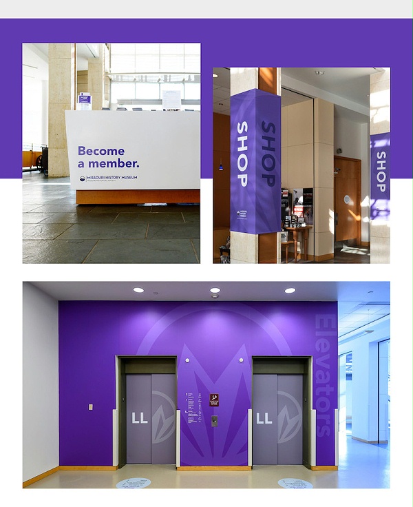 密苏里历史博物馆标识导视系统设计4