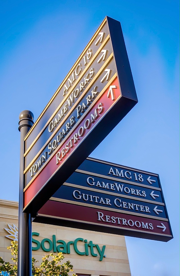 拉斯维加斯城市广场标识导视系统设计5