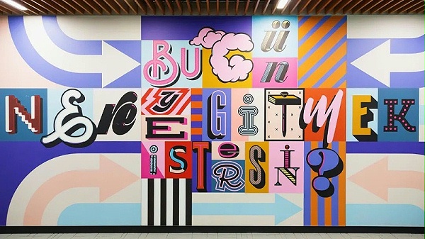 土耳其İş Bank总部银行标识导视设计7