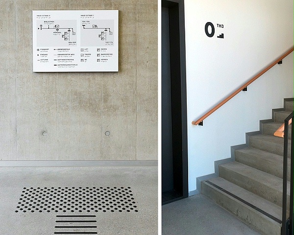 莱比锡大学Jahnallee校区标识导视设计7