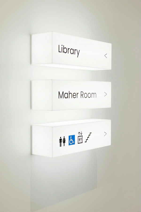 哈伯菲尔德图书馆标识导视系统设计8