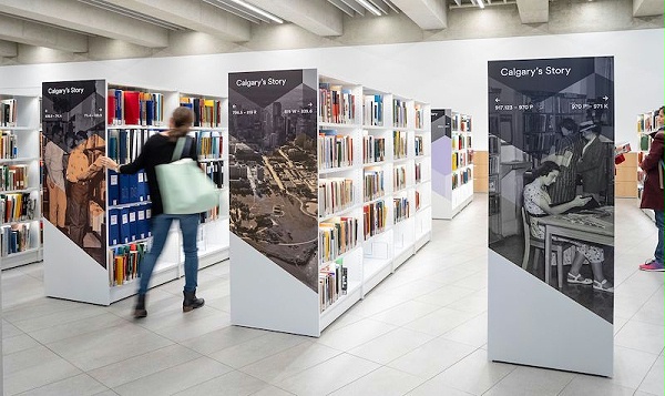 卡尔加里中央图书馆标识导视设计8