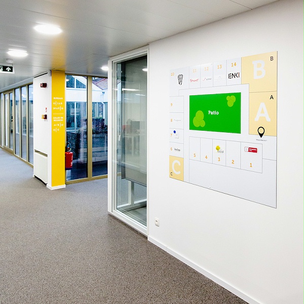 techniCITÉ办公室标识导视系统设计4