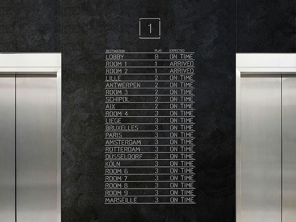 Thalys公司标识导视系统设计3