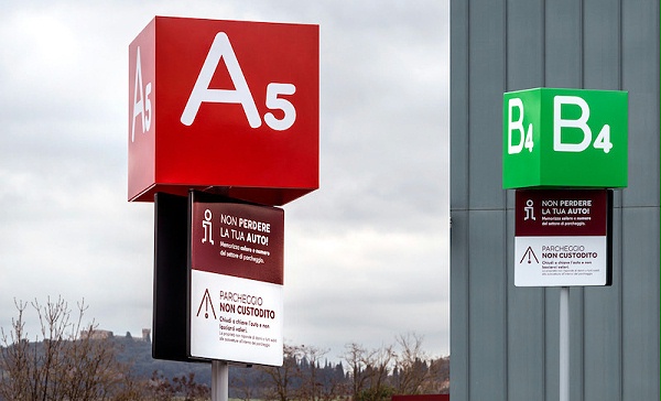 UNICOOP Firenze购物中心导视设计2