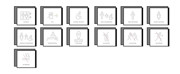 加州大学河滨分校标识导视系统设计3