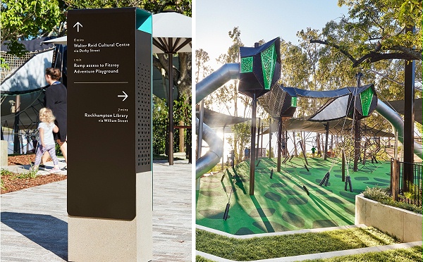 罗克汉普顿滨江区标识导视设计2