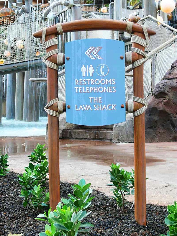 夏威夷奥拉尼度假村指示牌