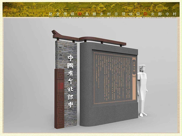 美丽乡村标识导览图