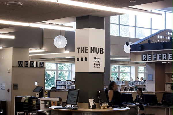 西港图书馆标识导视系统设计6