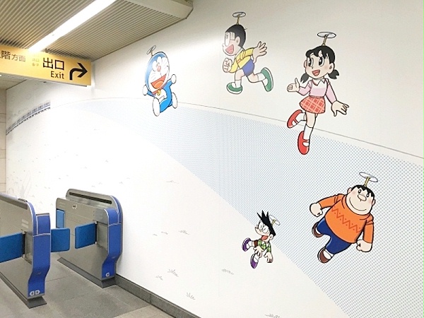 小田急线登户车站标识导视系统设计6