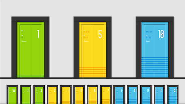 Pueblo 595综合公寓标识导视设计5