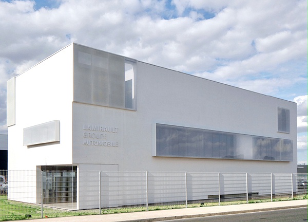 Lamirault汽车集团标识导视系统设计2