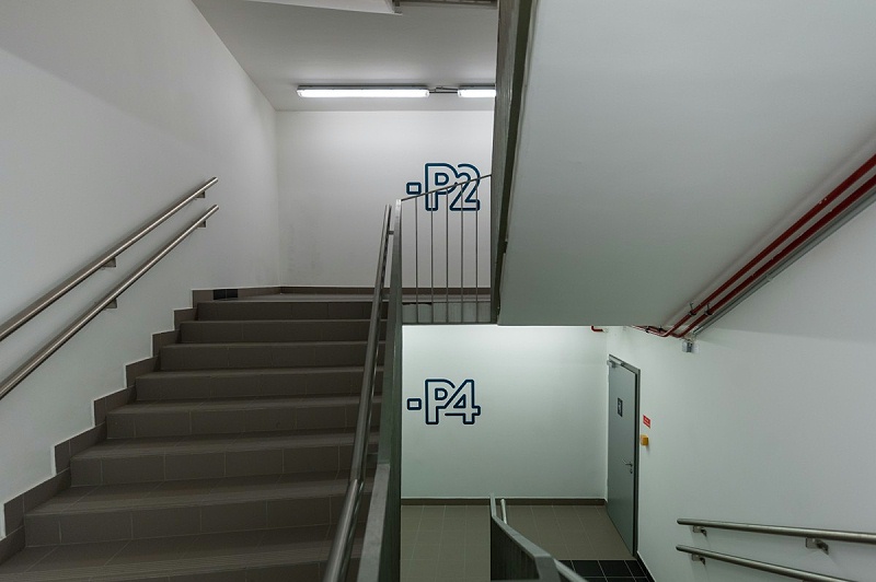 Várkert Bazár车库标识导视系统设计9