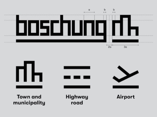 Boschung公司标识导视系统设计