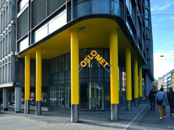 OsloMet学校标识导视系统设计