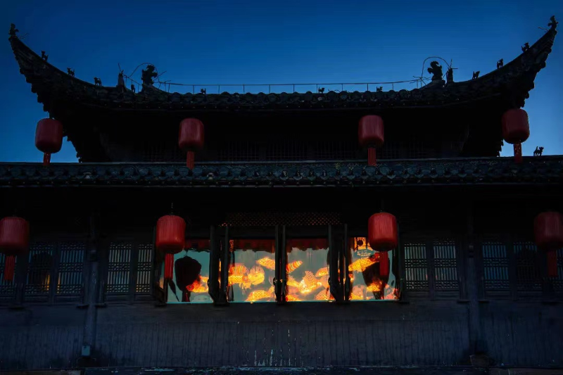 徽州古城景区标识1